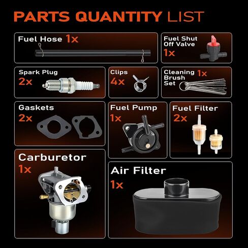 15004-0984 Carburetor for Kawasaki FR651V FS651V FR730V FS730V Engine Mower Carb with Air Filter Spark Plugs Gaskets Replacement 15004-0826 15004-0828 15004-0986 11013-0726 49040-0770 49040-7008 in Saudi Arabia