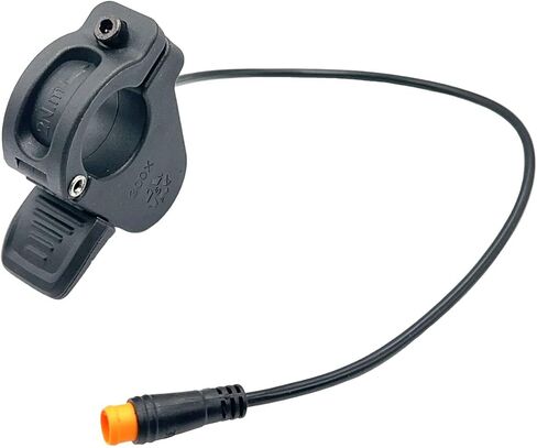 Electric Throttle 300X Thumb Throttle 3-Pin M8 Waterproof Plug Ebike Throttle 300X Left and Right Thumb Handlebar Accelerator for 12V 24V 36V 48V 52V 60V 72V Electric Bikes Scooters 22mm Handlebars in Kuwait
