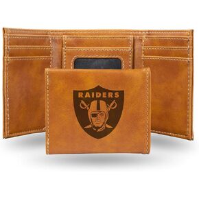 Rico Industries Fan Shop Laser Engraved Trifold Wallet