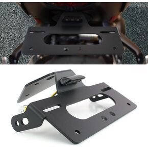 Xitomer Fender Eliminator Compatible with Daytona 675/675R 2017 2016 2015 2013-2017, fit for Street Triple 765 R/S/RS 2018-2024 / Moto2 765 2024+, License Plate Bracket Tail Tidy, with LED Light