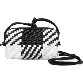 Woven Crossbody bags for women,Small Super cute bag Cell Phone Crossbody Bags Ultra Soft Shoulder Slouchy Handbags