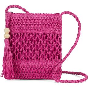 Straw Mesh Beach Bag Crossbody Clutch Small Purses Fanny Packs Cross Body Bag For Woman Women's Handbags Red Envelopes Purse