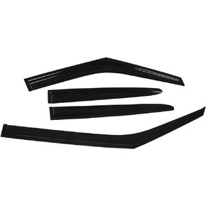 Smoke Side Window Vent Visors Rain Guards Replacement for Veloster 2011 2012 2013 2014 2015 2016 2017