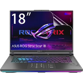 KEANBOLL 2-Pack Designed for ASUS ROG Strix Scrar 18 & ASUS ROG Strix G18 Gaming Laptop Screen Protector(18 Inch) Anti Scratch Anti Fingerprint (HD Crystal Clear) Shield