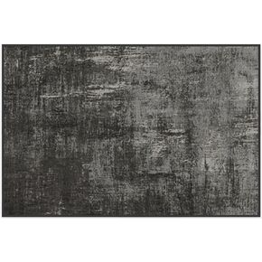 RUGGABLE Impasto Runner Rug - Modern Washable Area Rug Perfect for Living Room, Bedroom, Entry Hallway & Kitchen - Pet & Child Friendly - Stain & Water Resistant - Slate Blue 2.5'x7' (Standard Pad)