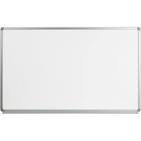 Flash Furniture Cardim 5' W x 3' H Magnetic Marker Board with Galvanized Steel Backing and Marker Tray in Kuwait