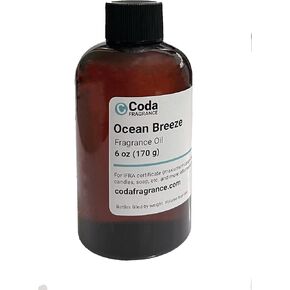 زيت عطر نسيم المحيط | من عطر كودا | للشموع والصابون والمزيد (1 أونصة) in Kuwait