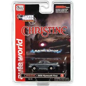 Auto World Thunderjet Christine - 1958 Plymouth Fury (بعد الحريق) سيارة ذات فتحة بمقياس HO in Kuwait