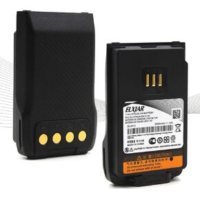 (2-Pack) 7.4V 2000mAh BL2010 (Thickness 18mm) Li-ion Battery Replacement for Hytera HYT Radio PD682i PD502i PD502/506/562 PD600 PD602/602G PD606/606G PD662/662G/682/682G PD402i/482i PD562i/602i
