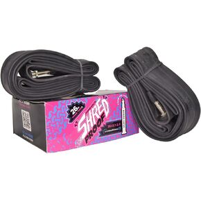 SHREDPROOF 26" 27.5" 29" Mountain Bike Inner Tubes Butyl Rubber (Pair of 2) for Schrader Valve or Presta Valve