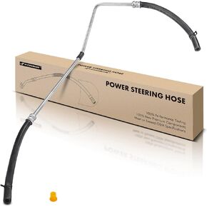 A-Premium Power Steering Hose Return Line Hose Assembly Compatible with Buick Rainier & Chevrolet Trailblazer & GMC Envoy & Isuzu & Oldsmobile & Saab 9-7x, 4.2L, Cooler To Pump, Replace # 26087520