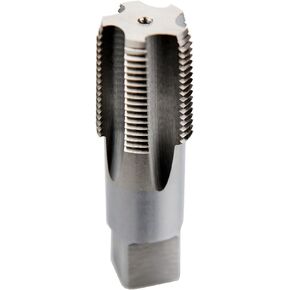MaxTool 3/8"-18 NPT Tap (National Pipe Taper Tap) 18 TPI; Quality High Speed Steel HSS M2; Fully Ground; NP02W00R024