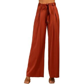 Trina Turk Women's Wide Leg Satin Pants in Kuwait