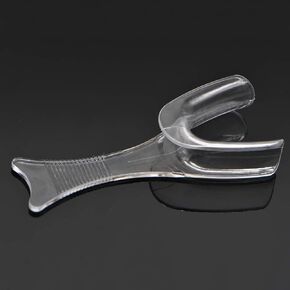 Transparent Dental Lateral Side Hook Cheeck Retractor Y-Shape Mouth Opener Intraoral Opener (10 Pcs)