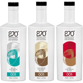 270° Botanicals White Caribbean Blend, Caribbean Coconut Blend and Dark Caribbean Blend 700ml | Rum Alternative | Non Alcoholic Spirits | Premium Non Alcoholic Drinks by Spirits of Virtue in Saudi Arabia