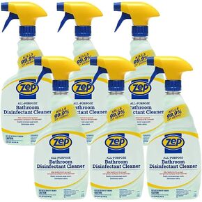 Zep Home Pro All-Purpose Bathroom Disinfectant Cleaner - 32 Fl. Oz. (Case of 6) - R53406…