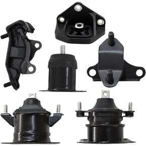 Engine Motor Mount Set Compatible with Accord 3.0L 2003-2007 Auto Trans A4527HY A4526HY A4524 A4525 A4544 A4517