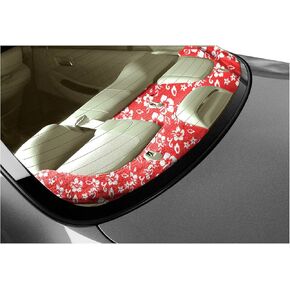 Coverking Custom Fit Rear Deck Cover for Select Oldsmobile Models - Velour (Hawaiian Red) in Saudi Arabia