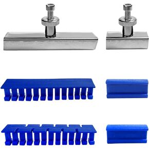 6Pcs/Set Adhesive Blue Glue Tabs Tools Kit for Car Paintless Dent Repair Tool Auto Dent Repair Tools Long Dent Repair Tools
