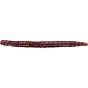 Gary Yamamoto 5" SENKO CINNAMON W/ LARGE BLACK & PURPLE FLAKE (10 PACK)