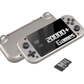 M17 Handheld Game Console – 4.3" IPS Screen Linux System Retro Game Player Cortex-A7 CPU with 20000+ Classic Games 64G TF Card
