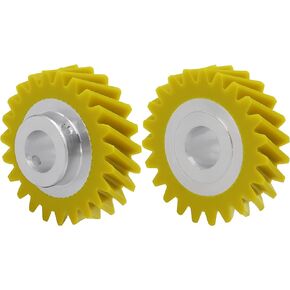 (2PCS) Upgraded W10112253 Mixer Worm Gear Replacement for Whirlpool & KitchenAid Mixers Gear Replace Parts 4162897 4169830 AP4295669