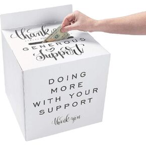 AWARENESS PAPER DONATION BOX - Party Supplies - 1 Piece