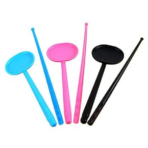 mollensiuer 3 Set Plastic Handheld Eye Occluder Professional Eye Exam Occluder for Vision Test Ophthalmic Examination