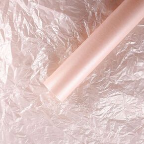 Banxidi Pearl Tissue Paper Gift Packaging Inner Lining Paper 20 Sheets Florist Supplies Waterproof Flower Bouquet Wrapping Paper Floral Supplies for Fresh Flowers, 19.7x27.6 Inch (Milk Tea)