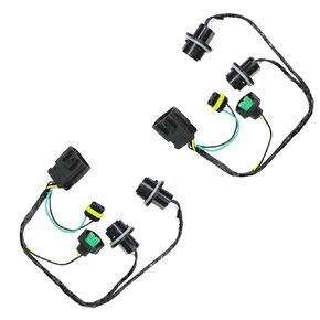 2PCS Headlight Wiring Harness, Headlight Wire Harness,Compatible with Chevy Silverado 1500 2500HD 3500HD 2008 2009 2010 2011 2012 2013 2014,15841609 25962806 645-745 645745 645 745 in Saudi Arabia