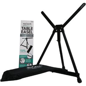 Mont Marte Signature Tabletop Easel 6 Pack with Wings, Holds Canvases up to 20in (50cm) in Height, Angle Adjustment, Includes Carry Bag