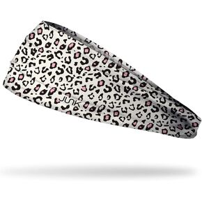 JUNK Brands Leo Pard Performance Headband, White