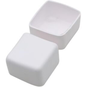 50 Pack 1-5/8" Strut Channel Cap, White Plastic Square End Cap for Strut Channel End to Protect The End of The Channel 50 Pack (White)