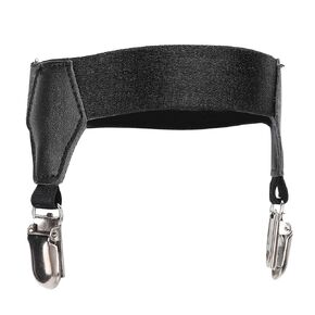 Sock Garters, ANGGREK Metal Sock Double Clips Adjustable Sock Garters Sock Suspenders Holders Non‑Skid Clips for Women and Man