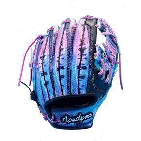 Baseball Gloves,100% American Premium KIP, Hawaiian Softball Glove Mitt for Mens Adults Women Youth Girl Boys Infielder Outfielder,9.5''10''11''12''12.5''13''14'', Right Hands Throw