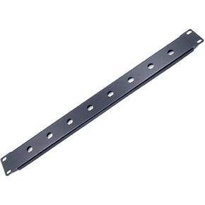 Rhinos 19" Audio Rack Mount Kit 1U Front Panel with 8 Hole Port for Wireless Microphone Antenna Locating Distributor on Fly Case