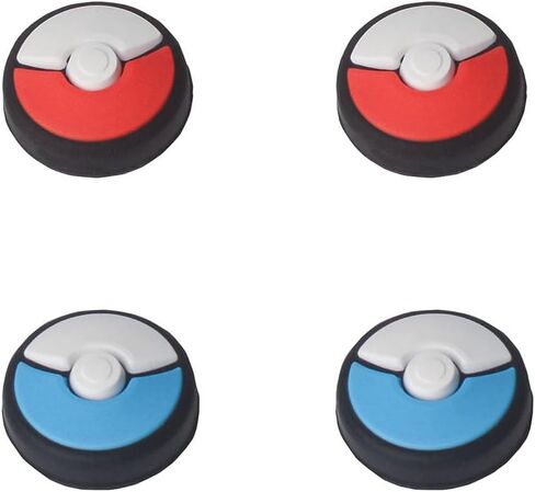 Thumb Grip Caps for Switch Joycon, Soft Silicone Joystick Cover Compatible with Nintendo Switch/OLED/Switch Lite, Analog Stick Grips Button Covers for Switch in Saudi Arabia