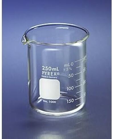 Pyrex Griffin Low Form 600mL Beaker, Graduated, 3/pk in Saudi Arabia