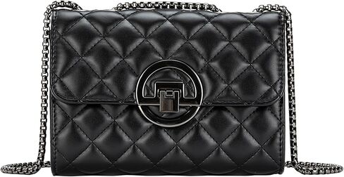 Crossbody Purses for Women Trendy, Small Black Purse Cross Body,Quilted Crossbody Bag Women,Mini Cute Handbag in Saudi Arabia