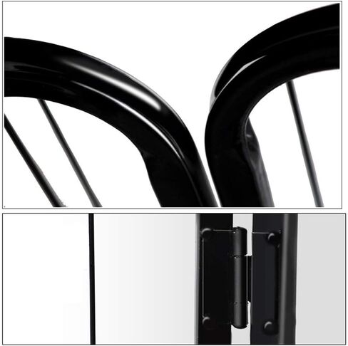 Foldable Metal Pen with Gate Pet Dog Exercise Fence Pen in Kuwait