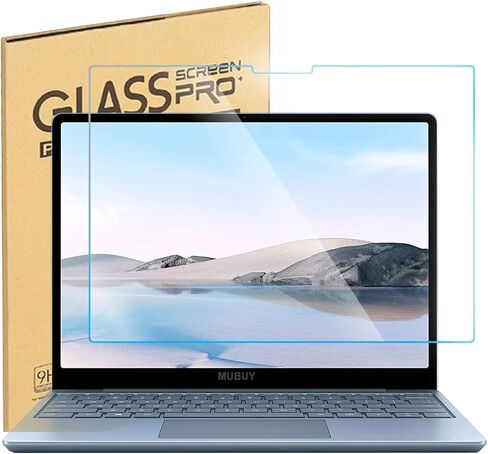 واقي شاشة من الزجاج المقسى لجهاز الكمبيوتر المحمول Microsoft Surface Go 3/ Go 2/ Go 1 مقاس 12.4 بوصة، واقي شاشة للكمبيوتر المحمول Surface Go 2023-2020 12.4 بوصة [صلابة 9H] [خالية من الفقاعات] [مضاد لبصمات الأصابع] in Saudi Arabia