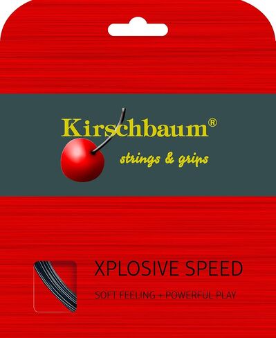 Kirschbaum Set Xplosive Speed 1.13 mm (18L) 40ft, Black in Saudi Arabia