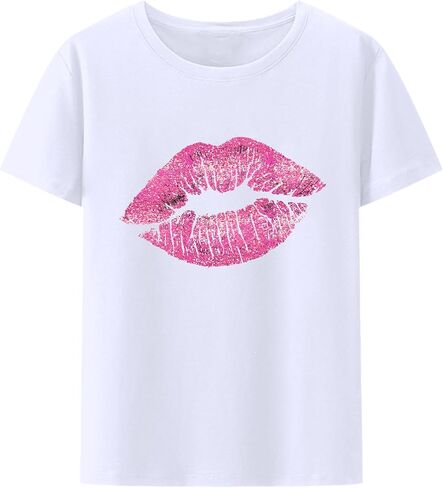 Women's Pure 100% Cotton t-Shirts Basic Short Sleeve Tees Crewneck Fashion Tops in Saudi Arabia