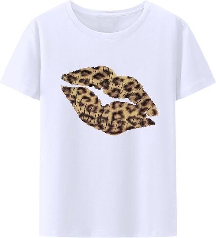 Women's Pure 100% Cotton t-Shirts Basic Short Sleeve Tees Crewneck Fashion Tops in Saudi Arabia