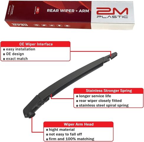 Rear Wiper Arm Blade Factory OEM Style Replacement For Nissan Kicks 2017 - 2022 in Saudi Arabia