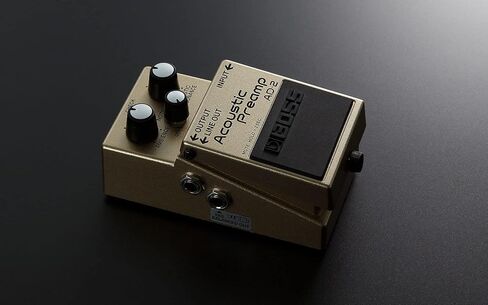 Boss AD-2 Acoustic Preamp Bundle with Power Supply, Instrument Cable, Patch Cable, and Picks in Saudi Arabia