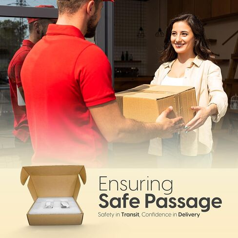 صندوق بريد لشحن أجهزة الكمبيوتر المحمول فائق الأمان لأجهزة الكمبيوتر المحمولة مقاس 13،14،15 بوصة وأجهزة Ultrabook مع بطانة إسفنجية إضافية ومساحة للشواحن والملحقات والكابلات in Kuwait