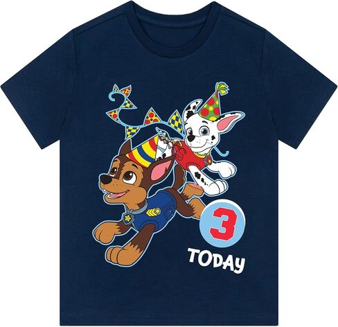 Paw Patrol Birthday Shirt | Birthday Tshirt | Boys' Tops, Tees & Shirts in Saudi Arabia