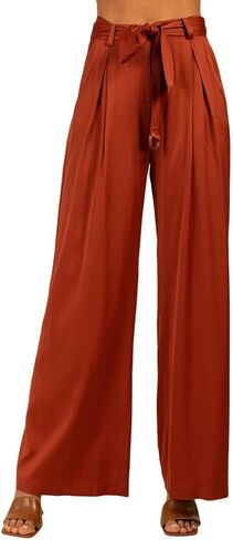 Trina Turk Women's Wide Leg Satin Pants in Kuwait