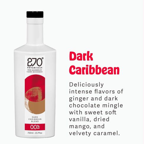 270° Botanicals White Caribbean Blend, Caribbean Coconut Blend and Dark Caribbean Blend 700ml | Rum Alternative | Non Alcoholic Spirits | Premium Non Alcoholic Drinks by Spirits of Virtue in Saudi Arabia